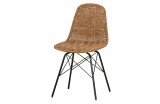 CHAIR POLY RATTAN XLEG - CHAIRS, STOOLS